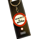 Sleutelhanger Traffic Signs "De mijne is 4M"