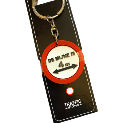 Sleutelhanger Traffic Signs "De mijne is 4M"