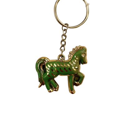 Sleutelhanger Paard Groen