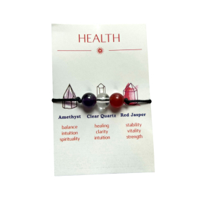 Armbandje 3 stenen Health Armbandje 3 stenen Health