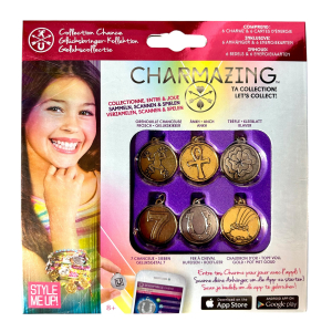 Charmazing Geluks collectie 6 bedeltjes en energiekaarten