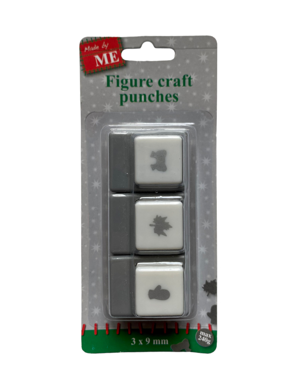 Set van 3 punchen Winter