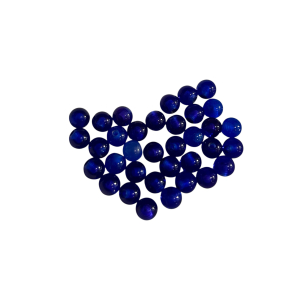 Piercing balletje kunststof Blauw 5mm