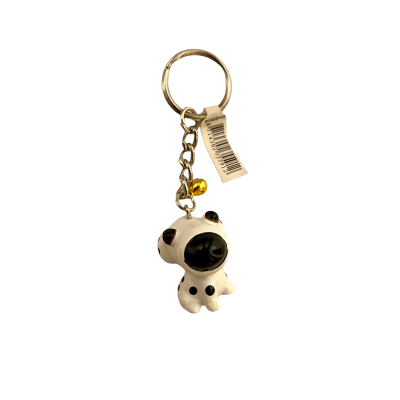 Sleutelhanger Puppy Zwarte vlekken