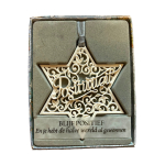 H&&H Inspirerende woorden hanger, Positiviteit, Ster