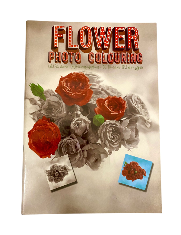 Foto kleurboek Bloemen 