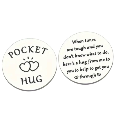 Pocket hug munt 