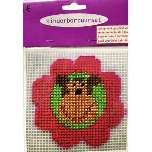 Borduurset voor kinderen Aap Borduurset voor kinderen Aap
