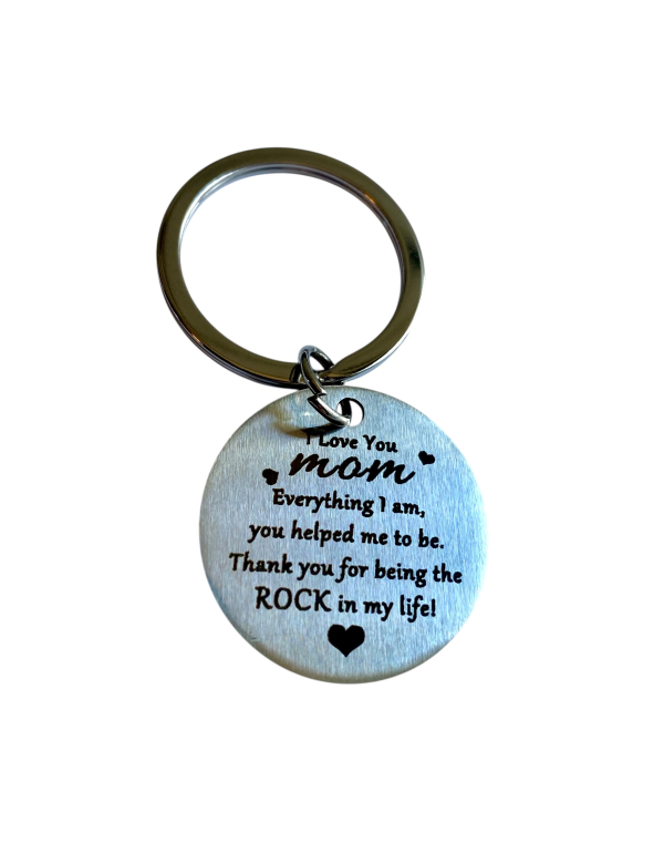 Sleutelhanger Moederdag "I love you mom" Sleutelhanger Moederdag "I love you mom"