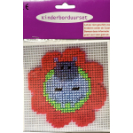 Borduurset voor kinderen Nijlpaard