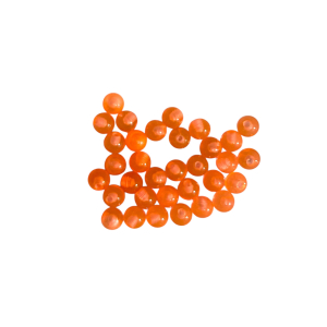 Piercing balletje kunststof Neon Oranje 5mm