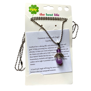 Ketting Good luck Angel Amethist Ketting Good luck Angel Amethist