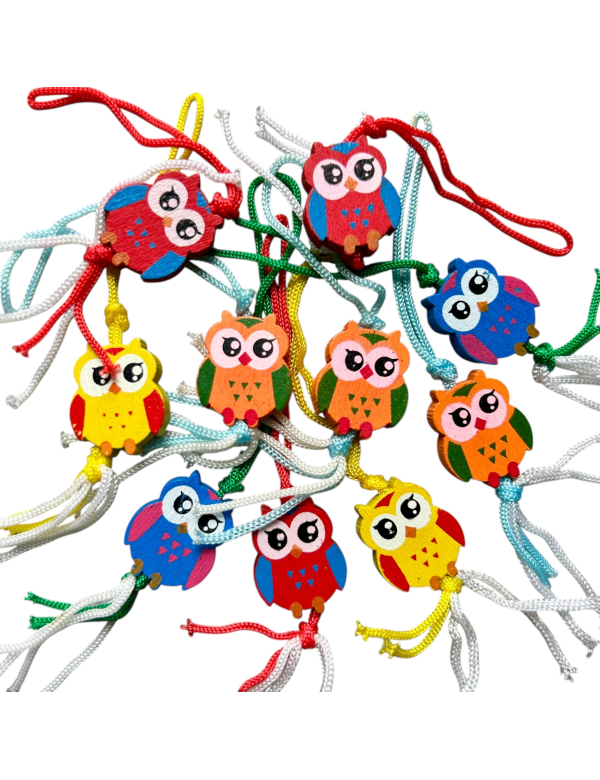 Gelukspoppetjes Uilen 10 stuks