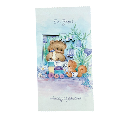 Geboortekaart Een Zoon