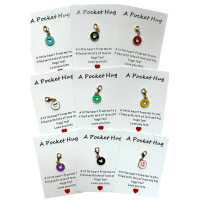 Pocket Hug met sleutelhanger Hartje