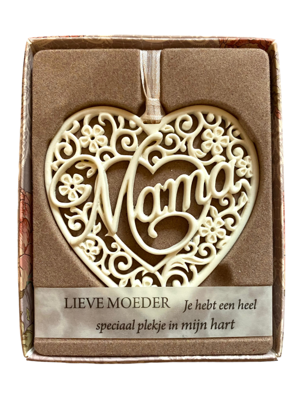 H&&H Inspirerende woorden hanger, Mama, Hart