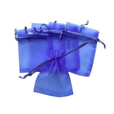Organza zakje 7x9cm Lila
