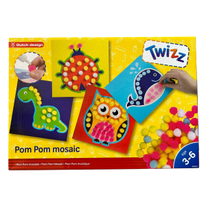 Pom Pom Mozaiek knutselpakket 