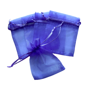 Organza zakje 8x10cm Licht Paars