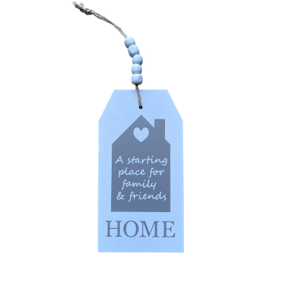 Tekst decoratie plankje Home