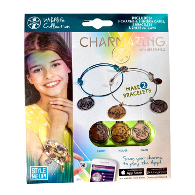 Charmazing Wildlife collection, maak 2 Dieren armbandjes