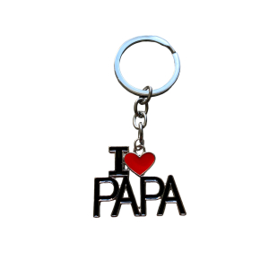 Sleutelhanger Vaderdag "I love Papa" Sleutelhanger Vaderdag "I love Papa"