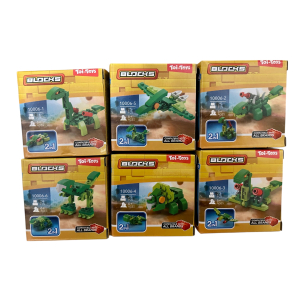 Toi-Toys 2 in 1 Dino Blocks Toi-Toys 2 in 1 Dino Blocks