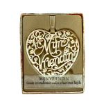 H&&H Inspirerende woorden hanger, Mijn vriendin, Hart