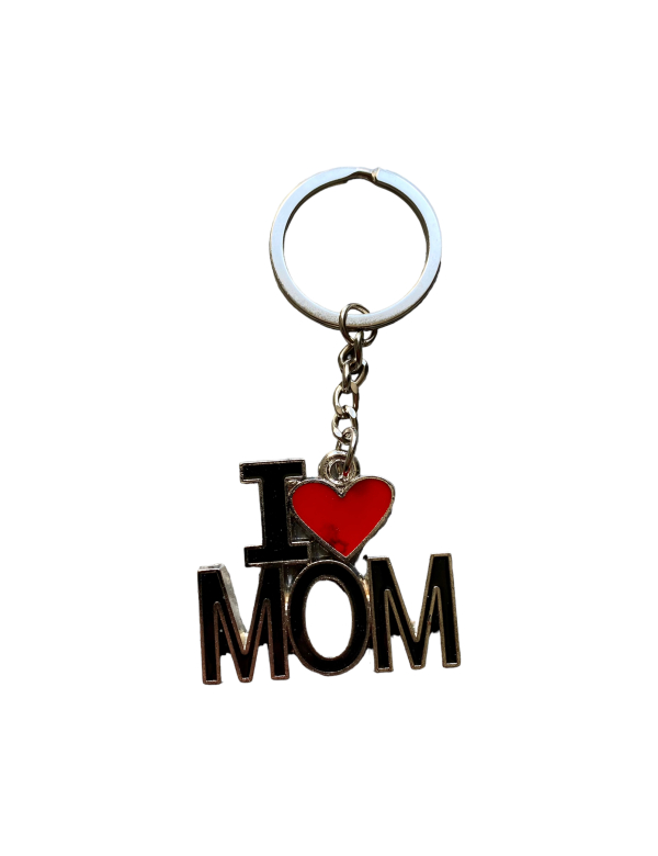 Sleutelhanger I love Mom 