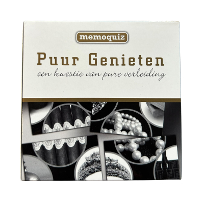 Memoquiz Puur genieten kaartspel