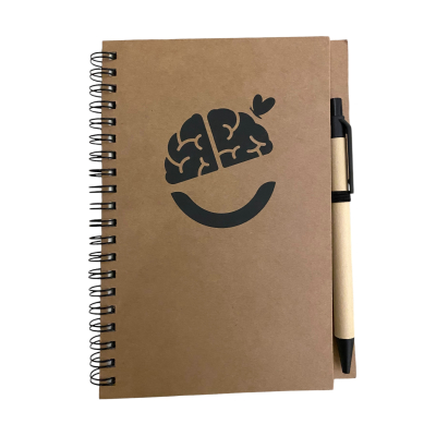 Notitieboekje met pen "Recicle"