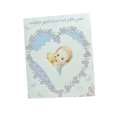 Geboortekaart Jongen
