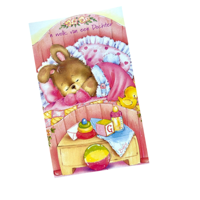 Geboortekaart Meisje Gefeliciteerd