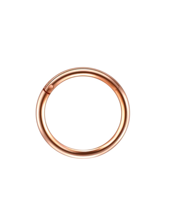 Piercing Ring Rose kleur 8x1.2