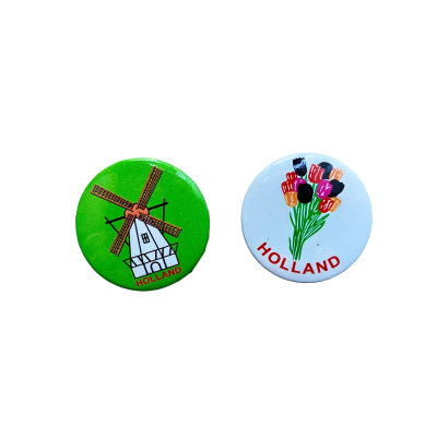 Buttons Holland 2 stuks