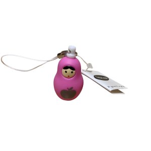 To give & enjoy, Gelukshanger Sleutelhanger Matroesjka Roze