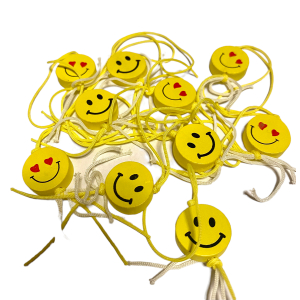Gelukspoppetjes Emoji Smiley 10 stuks Gelukspoppetjes Emoji Smiley 10 stuks