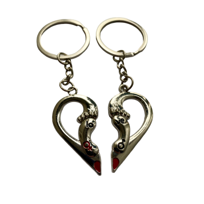 Set van 2 sleutelhangers Liefde Voetjes