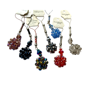 Bling bling sleutelhanger, tashanger Bloem Bling bling sleutelhanger, tashanger Bloem