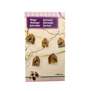 Knutseldoosje Lente slinger Vogelhuisje