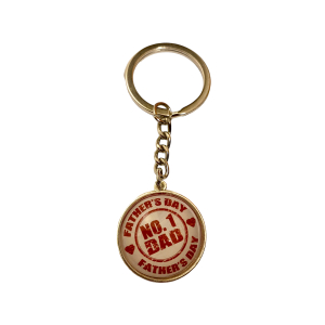 Sleutelhanger Vaderdag "NO. 1 DAD"