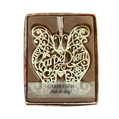 H&&H Inspirerende woorden hanger, Carpe diem, Vlinder
