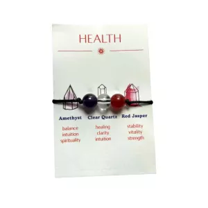 Armbandje 3 stenen Health Armbandje 3 stenen Health