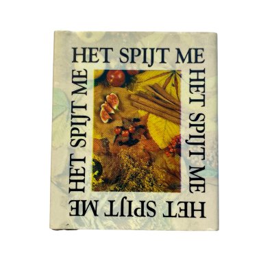 Geschenk Mini boekje Het spijt me