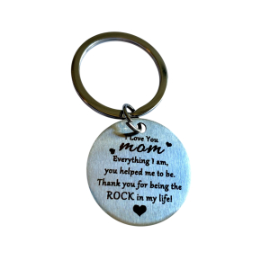 Sleutelhanger Moederdag "I love you mom"