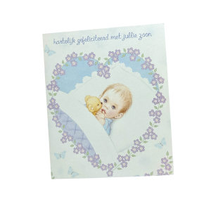 Geboortekaart Jongen