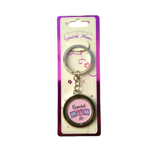 Sleutelhanger Moederdag Spinning Keyring Special Mum