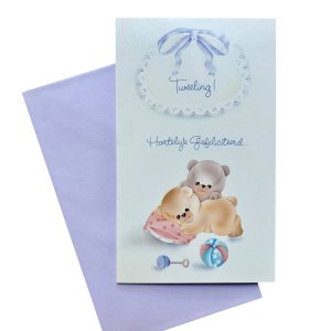 Geboortekaart Tweeling