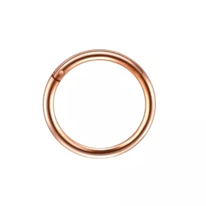 Piercing Ring Rose kleur 8x1.2