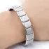 Armband Energy Magneet RVS met Hematiet